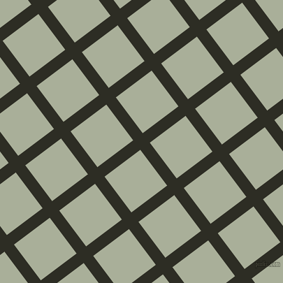 37/127 degree angle diagonal checkered chequered lines, 17 pixel lines width, 64 pixel square size, Karaka and Green Spring plaid checkered seamless tileable