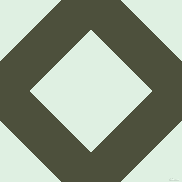 45/135 degree angle diagonal checkered chequered lines, 160 pixel line width, 332 pixel square size, Kelp and Off Green plaid checkered seamless tileable