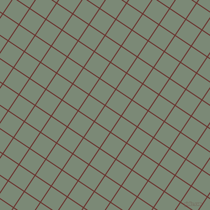 56/146 degree angle diagonal checkered chequered lines, 2 pixel line width, 37 pixel square size, Kenyan Copper and Spanish Green plaid checkered seamless tileable