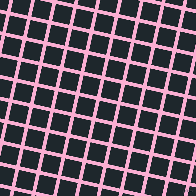 77/167 degree angle diagonal checkered chequered lines, 12 pixel line width, 57 pixel square size, Lavender Pink and Black Pearl plaid checkered seamless tileable
