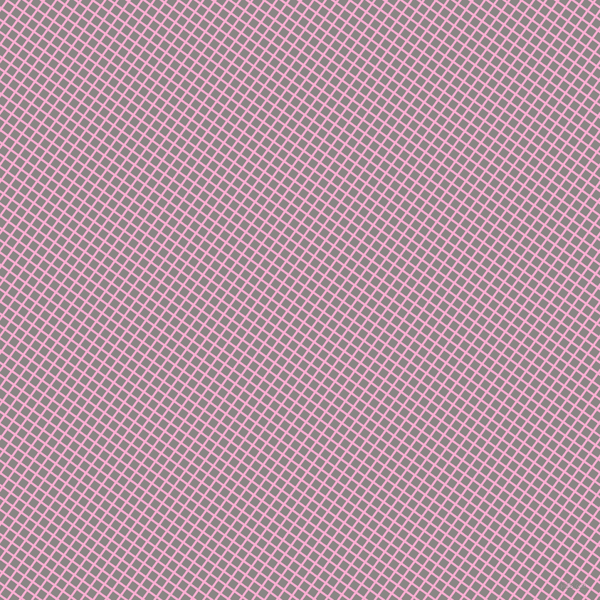 54/144 degree angle diagonal checkered chequered lines, 3 pixel lines width, 11 pixel square size, Lavender Pink and Suva Grey plaid checkered seamless tileable