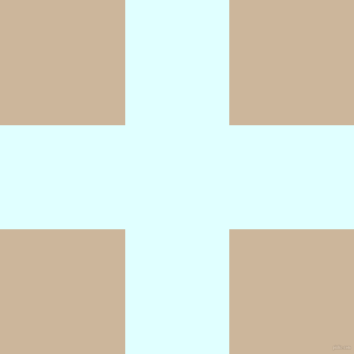checkered chequered horizontal vertical lines, 206 pixel lines width, 495 pixel square size, Light Cyan and Vanilla plaid checkered seamless tileable