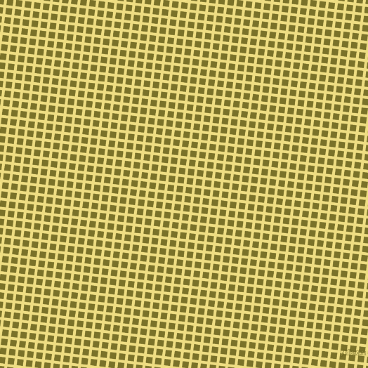 83/173 degree angle diagonal checkered chequered lines, 4 pixel line width, 9 pixel square sizeLight Goldenrod and Pesto plaid checkered seamless tileable