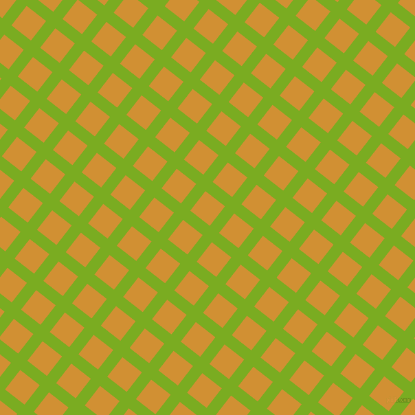 52/142 degree angle diagonal checkered chequered lines, 17 pixel lines width, 36 pixel square size, Lima and Fuel Yellow plaid checkered seamless tileable