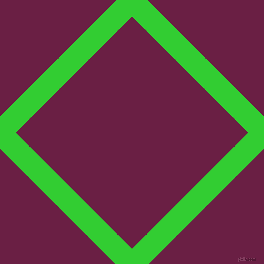 45/135 degree angle diagonal checkered chequered lines, 46 pixel line width, 334 pixel square size, Lime Green and Pompadour plaid checkered seamless tileable