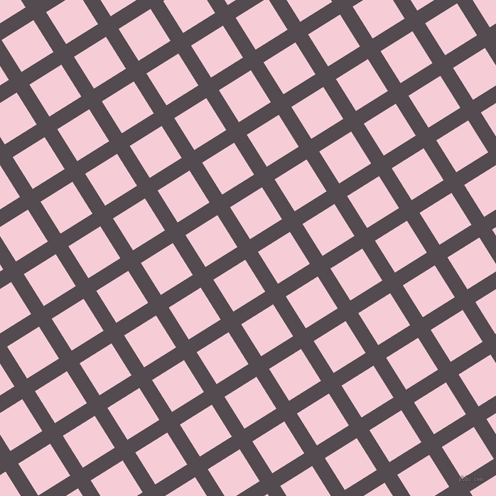 32/122 degree angle diagonal checkered chequered lines, 21 pixel line width, 53 pixel square size, Liver and Pink Lace plaid checkered seamless tileable