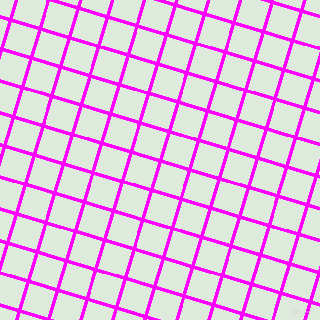 73/163 degree angle diagonal checkered chequered lines, 7 pixel lines width, 55 pixel square size, Magenta and Apple Green plaid checkered seamless tileable