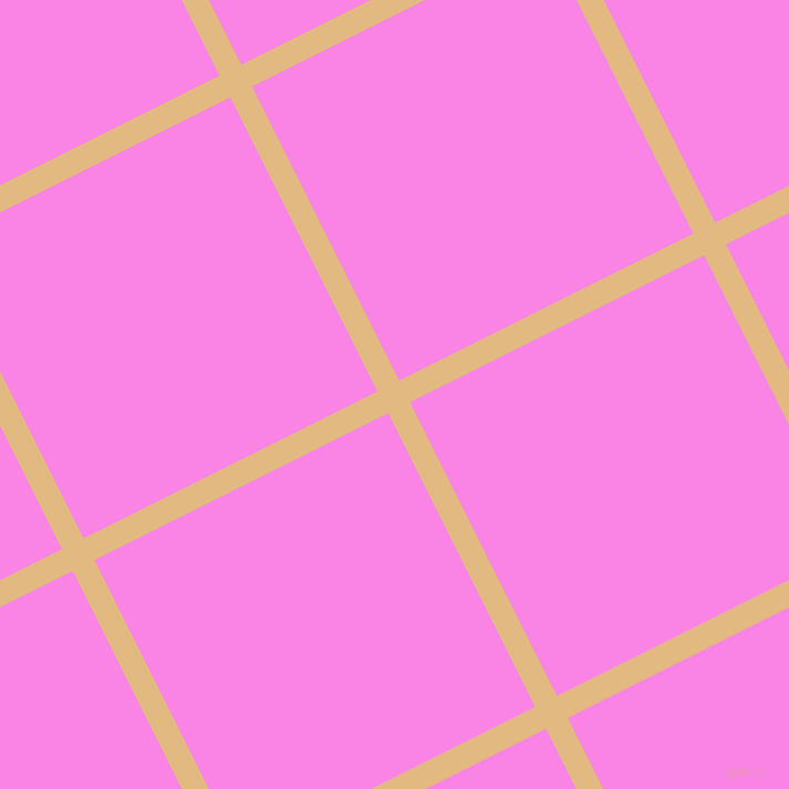 27/117 degree angle diagonal checkered chequered lines, 22 pixel line width, 297 pixel square size, Maize and Pale Magenta plaid checkered seamless tileable