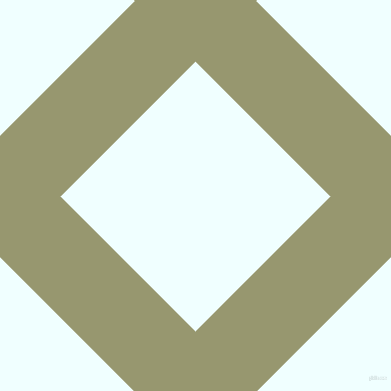 45/135 degree angle diagonal checkered chequered lines, 173 pixel line width, 385 pixel square size, Malachite Green and Azure plaid checkered seamless tileable