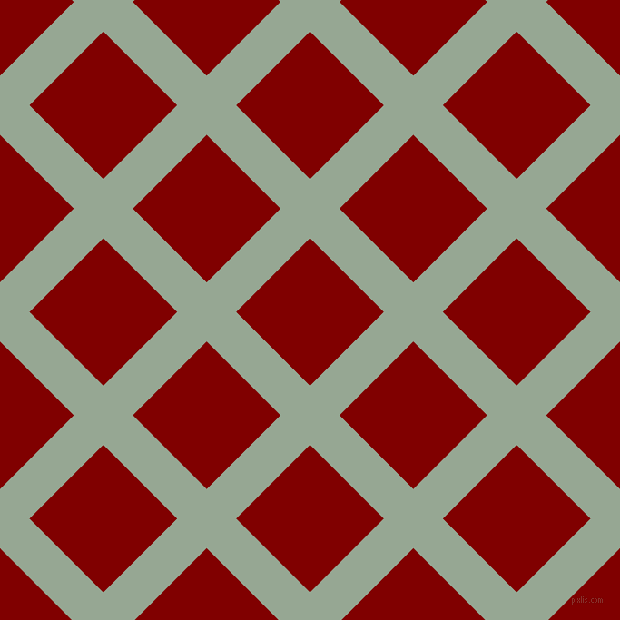 45/135 degree angle diagonal checkered chequered lines, 46 pixel lines width, 115 pixel square size, Mantle and Maroon plaid checkered seamless tileable