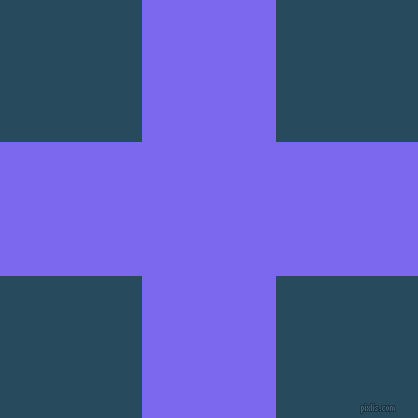 checkered chequered horizontal vertical lines, 134 pixel lines width, 284 pixel square size, Medium Slate Blue and Arapawa plaid checkered seamless tileable