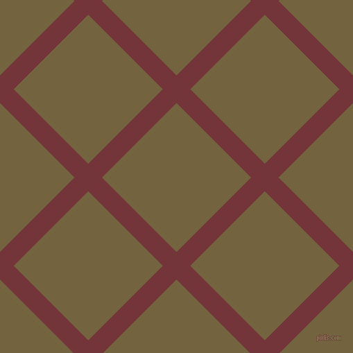 45/135 degree angle diagonal checkered chequered lines, 28 pixel line width, 152 pixel square size, Merlot and Yellow Metal plaid checkered seamless tileable