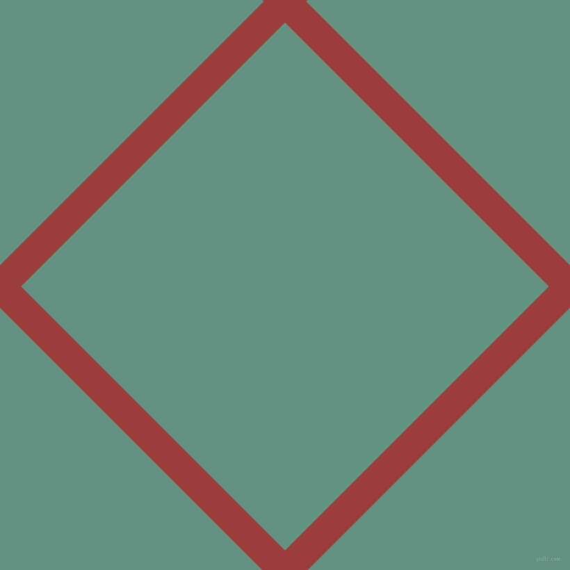 45/135 degree angle diagonal checkered chequered lines, 43 pixel lines width, 537 pixel square size, Mexican Red and Patina plaid checkered seamless tileable