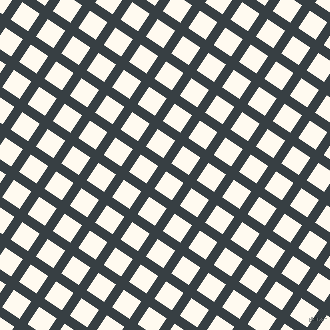 56/146 degree angle diagonal checkered chequered lines, 19 pixel line width, 42 pixel square size, Mirage and Floral White plaid checkered seamless tileable
