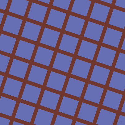 72/162 degree angle diagonal checkered chequered lines, 12 pixel line width, 52 pixel square sizeMocha and Chetwode Blue plaid checkered seamless tileable