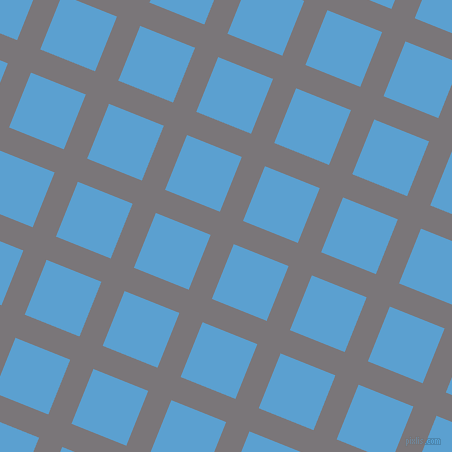 68/158 degree angle diagonal checkered chequered lines, 25 pixel line width, 59 pixel square size, Monsoon and Picton Blue plaid checkered seamless tileable