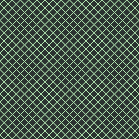 45/135 degree angle diagonal checkered chequered lines, 3 pixel line width, 20 pixel square size, Moss Green and Woodsmoke plaid checkered seamless tileable
