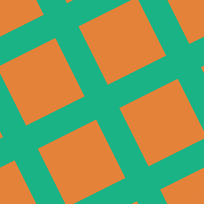 27/117 degree angle diagonal checkered chequered lines, 90 pixel line width, 227 pixel square size, Mountain Meadow and West Side plaid checkered seamless tileable
