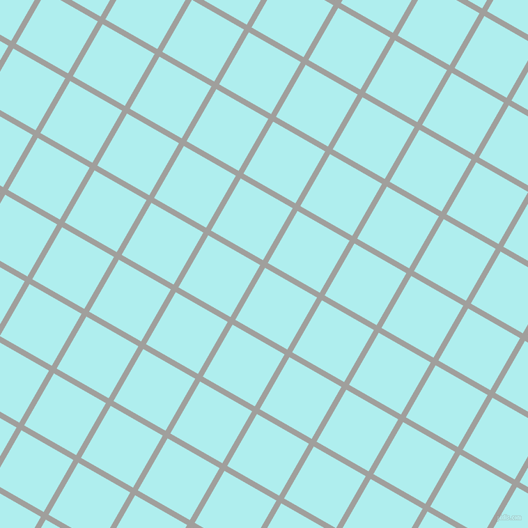 60/150 degree angle diagonal checkered chequered lines, 8 pixel line width, 86 pixel square size, Mountain Mist and Pale Turquoise plaid checkered seamless tileable
