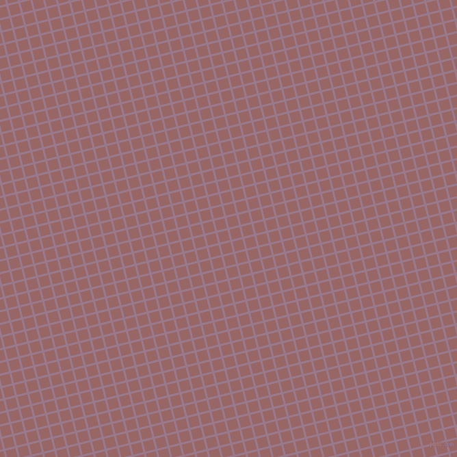 14/104 degree angle diagonal checkered chequered lines, 3 pixel lines width, 15 pixel square size, Mountbatten Pink and Copper Rose plaid checkered seamless tileable