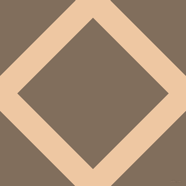 45/135 degree angle diagonal checkered chequered lines, 82 pixel lines width, 358 pixel square size, Negroni and Donkey Brown plaid checkered seamless tileable