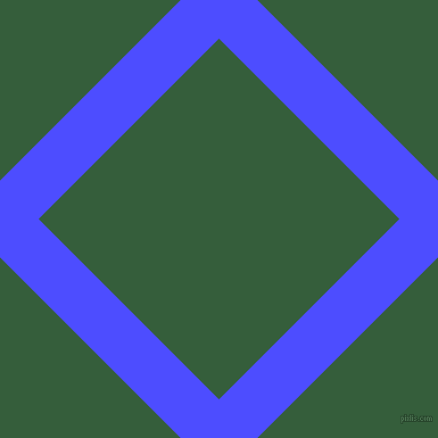 45/135 degree angle diagonal checkered chequered lines, 61 pixel lines width, 286 pixel square size, Neon Blue and Hunter Green plaid checkered seamless tileable