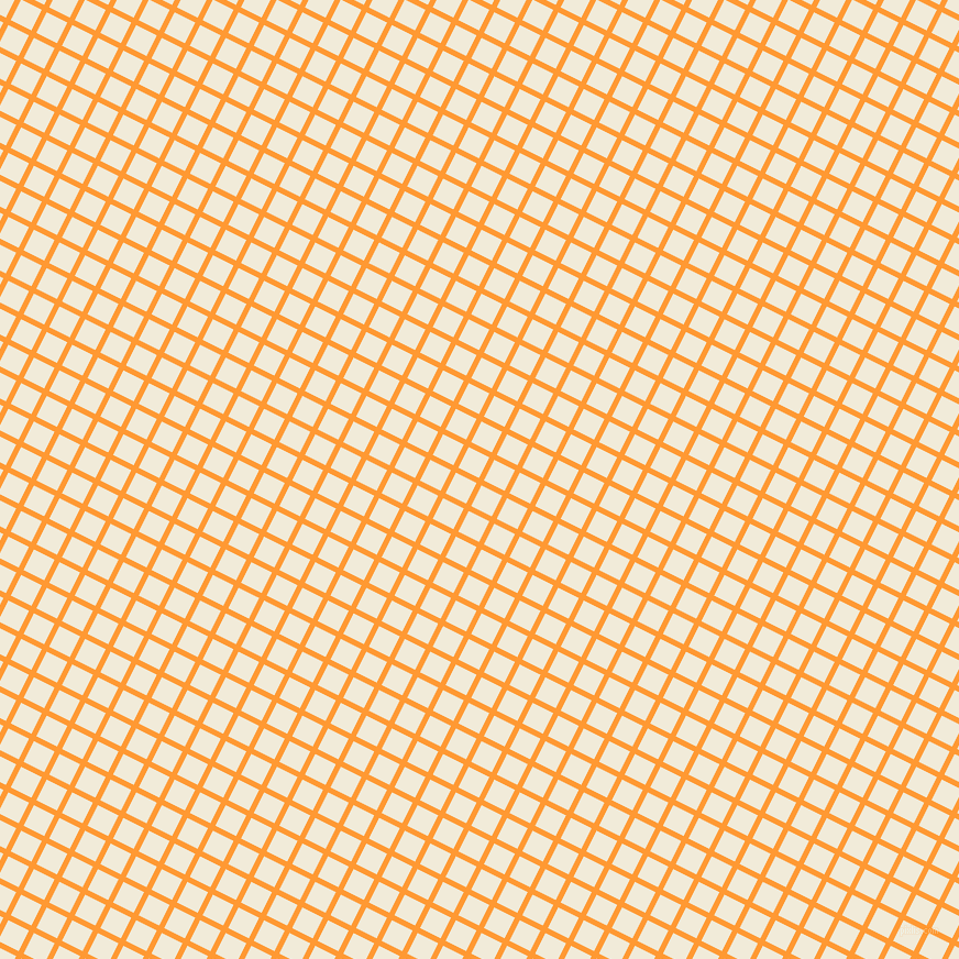 63/153 degree angle diagonal checkered chequered lines, 5 pixel line width, 21 pixel square size, Neon Carrot and Orchid White plaid checkered seamless tileable