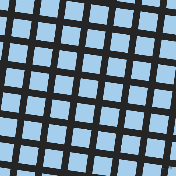 82/172 degree angle diagonal checkered chequered lines, 24 pixel lines width, 63 pixel square size, Nero and Sail plaid checkered seamless tileable