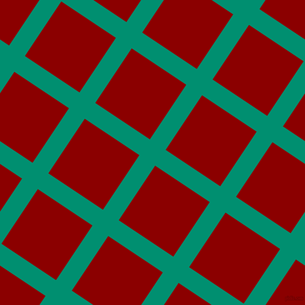 56/146 degree angle diagonal checkered chequered lines, 37 pixel line width, 128 pixel square size, Observatory and Dark Red plaid checkered seamless tileable