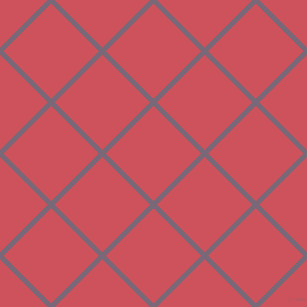 45/135 degree angle diagonal checkered chequered lines, 10 pixel lines width, 138 pixel square size, Old Lavender and Mandy plaid checkered seamless tileable