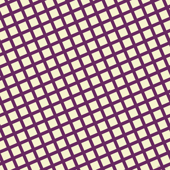 23/113 degree angle diagonal checkered chequered lines, 11 pixel line width, 27 pixel square size, Palatinate Purple and Moon Glow plaid checkered seamless tileable