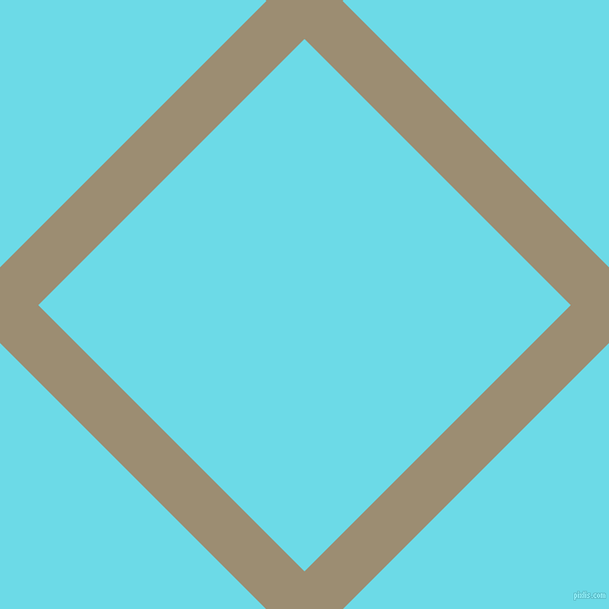 45/135 degree angle diagonal checkered chequered lines, 59 pixel line width, 413 pixel square size, Pale Oyster and Turquoise Blue plaid checkered seamless tileable
