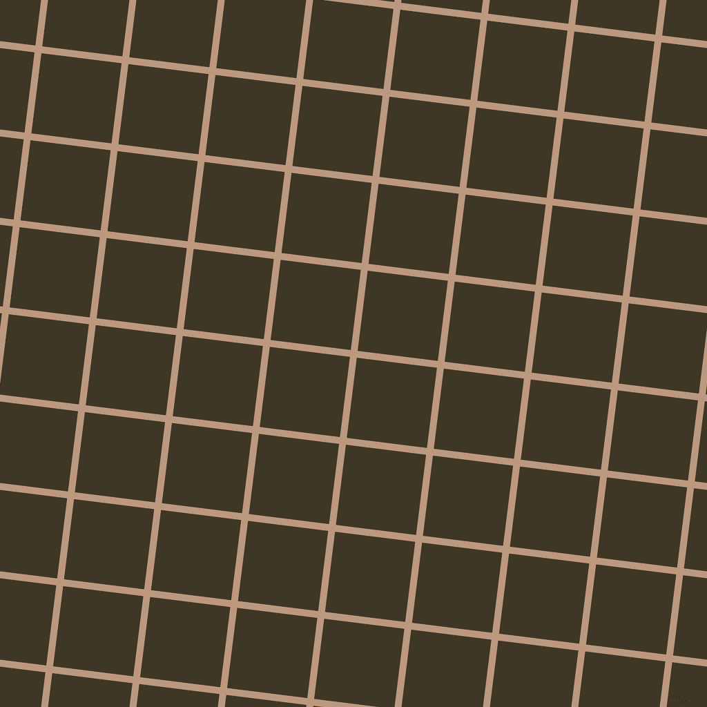 83/173 degree angle diagonal checkered chequered lines, 10 pixel lines width, 117 pixel square size, Pale Taupe and Birch plaid checkered seamless tileable