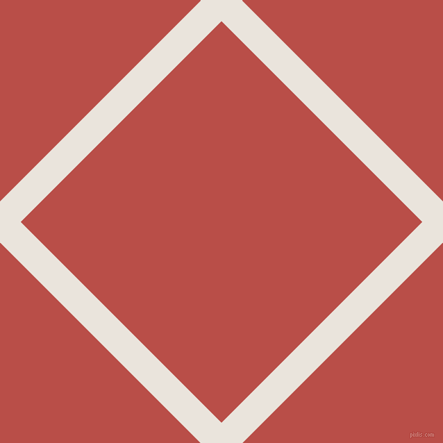 45/135 degree angle diagonal checkered chequered lines, 42 pixel line width, 409 pixel square size, Pampas and Chestnut plaid checkered seamless tileable