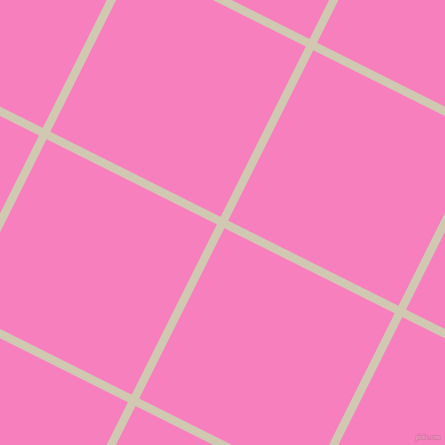 63/153 degree angle diagonal checkered chequered lines, 12 pixel lines width, 270 pixel square size, Parchment and Persian Pink plaid checkered seamless tileable