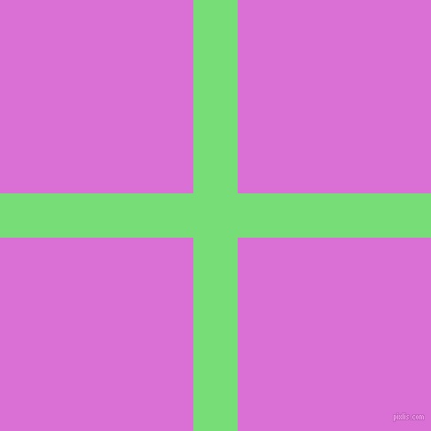 checkered chequered horizontal vertical lines, 50 pixel lines width, 436 pixel square size, Pastel Green and Orchid plaid checkered seamless tileable