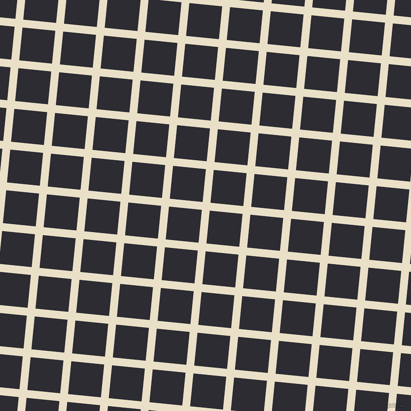 84/174 degree angle diagonal checkered chequered lines, 16 pixel line width, 67 pixel square size, Pearl Lusta and Bastille plaid checkered seamless tileable