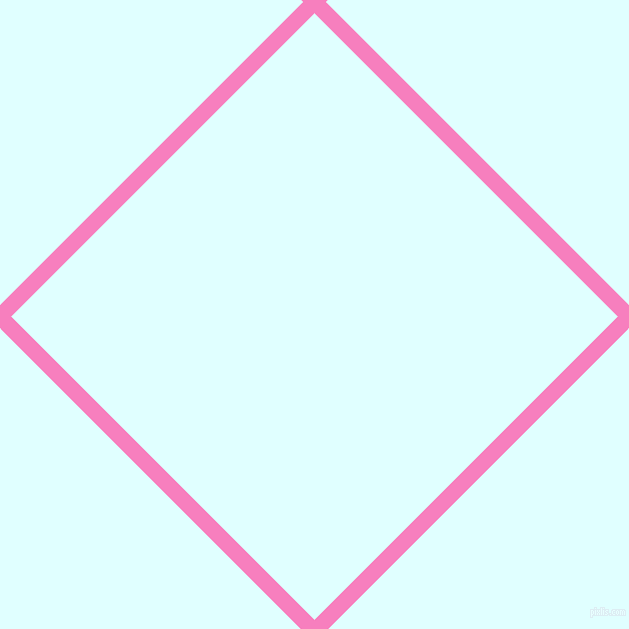 45/135 degree angle diagonal checkered chequered lines, 16 pixel lines width, 429 pixel square size, Persian Pink and Light Cyan plaid checkered seamless tileable