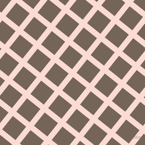 51/141 degree angle diagonal checkered chequered lines, 18 pixel lines width, 55 pixel square size, Pippin and Pine Cone plaid checkered seamless tileable