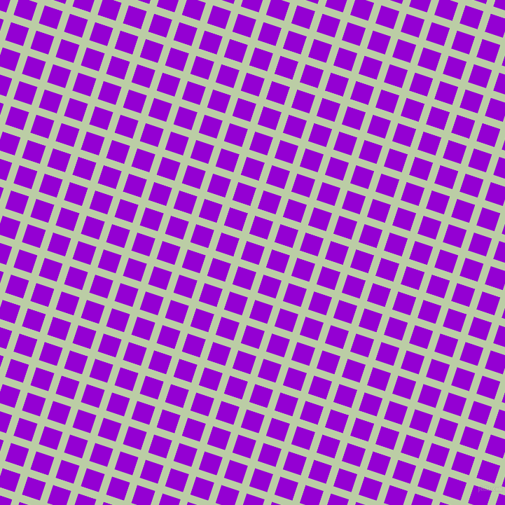 72/162 degree angle diagonal checkered chequered lines, 11 pixel lines width, 27 pixel square size, Pixie Green and Dark Violet plaid checkered seamless tileable