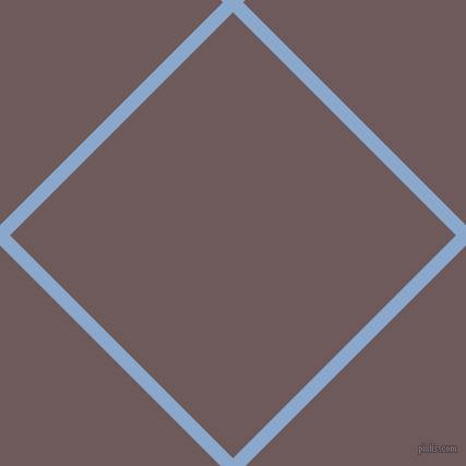45/135 degree angle diagonal checkered chequered lines, 13 pixel lines width, 289 pixel square size, Polo Blue and Falcon plaid checkered seamless tileable