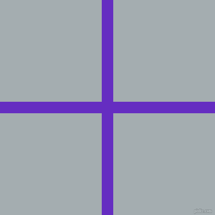 checkered chequered horizontal vertical lines, 23 pixel lines width, 408 pixel square size, Purple Heart and Gull Grey plaid checkered seamless tileable