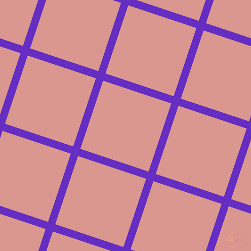 72/162 degree angle diagonal checkered chequered lines, 15 pixel lines width, 142 pixel square size, Purple Heart and Petite Orchid plaid checkered seamless tileable