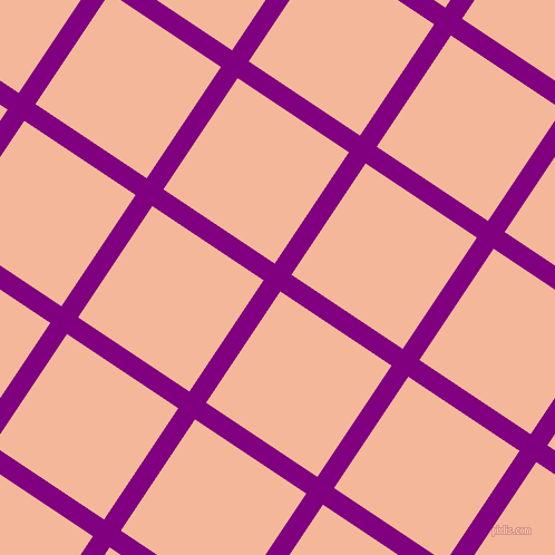 56/146 degree angle diagonal checkered chequered lines, 18 pixel lines width, 120 pixel square size, Purple and Mandys Pink plaid checkered seamless tileable