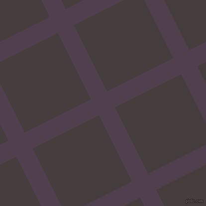27/117 degree angle diagonal checkered chequered lines, 36 pixel lines width, 149 pixel square size, Purple Taupe and Jon plaid checkered seamless tileable