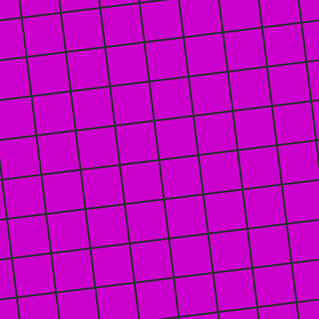7/97 degree angle diagonal checkered chequered lines, 6 pixel line width, 123 pixel square size, Racing Green and Deep Magenta plaid checkered seamless tileable