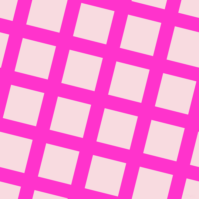 76/166 degree angle diagonal checkered chequered lines, 46 pixel lines width, 113 pixel square size, Razzle Dazzle Rose and Carousel Pink plaid checkered seamless tileable