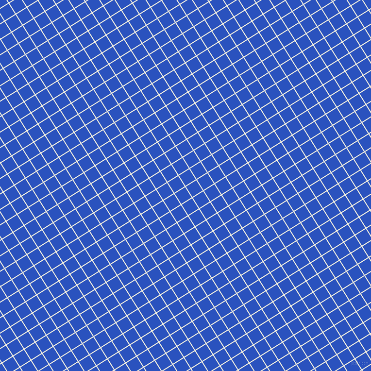 32/122 degree angle diagonal checkered chequered lines, 2 pixel line width, 25 pixel square size, Rice Cake and Cerulean Blue plaid checkered seamless tileable