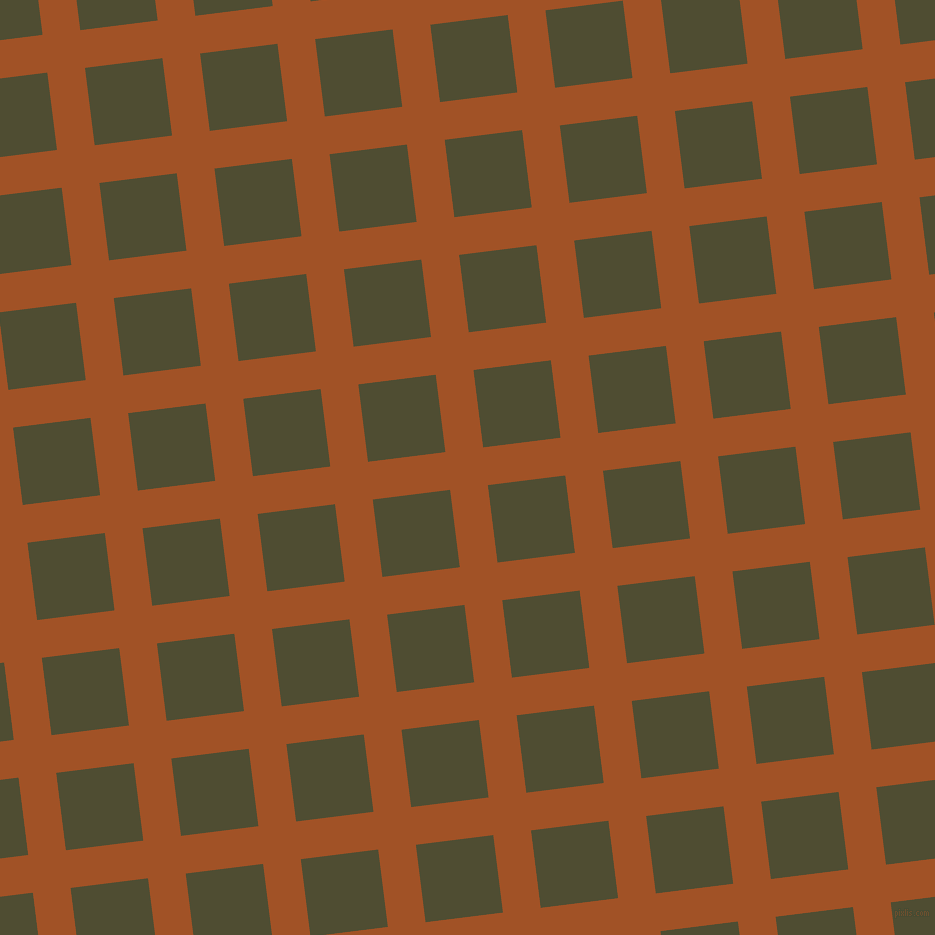 7/97 degree angle diagonal checkered chequered lines, 38 pixel lines width, 78 pixel square size, Rich Gold and Camouflage plaid checkered seamless tileable