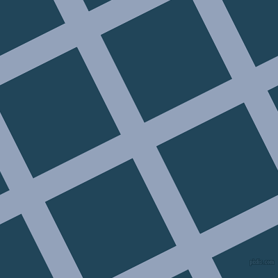27/117 degree angle diagonal checkered chequered lines, 38 pixel lines width, 141 pixel square sizeRock Blue and Astronaut Blue plaid checkered seamless tileable